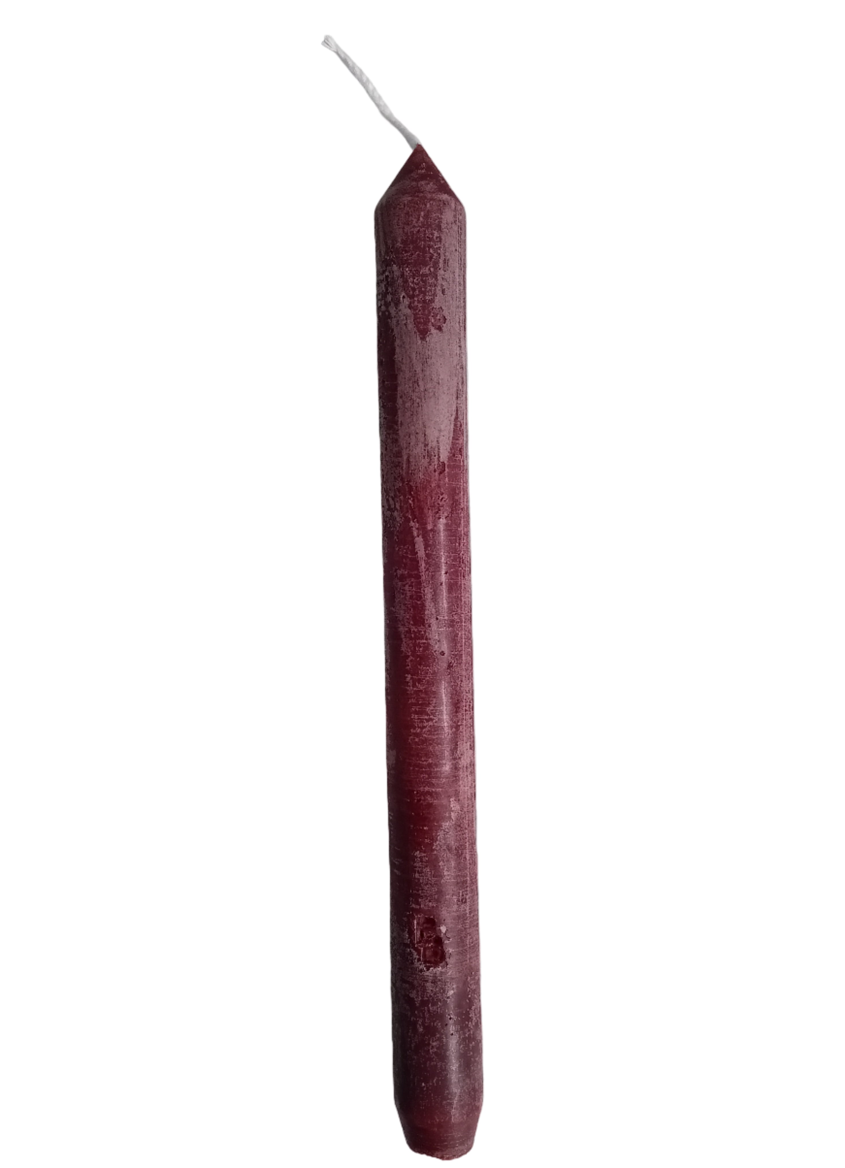 Cierge Boyha – Rouge Profond bougie artisanale parfumée vegan bougie boyha
